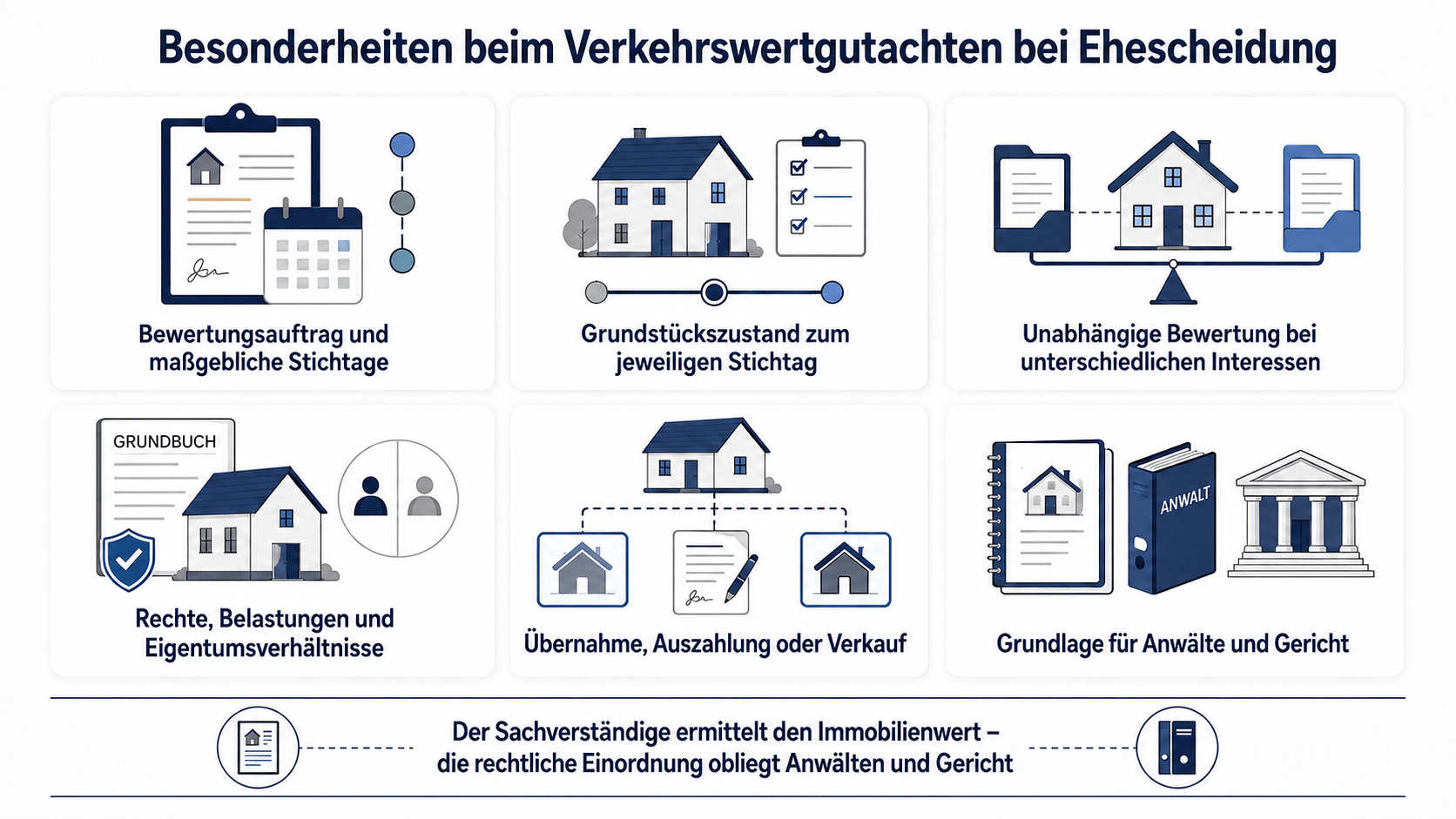 Infografik zur Scheidungsbewertung ohne Prozentangaben