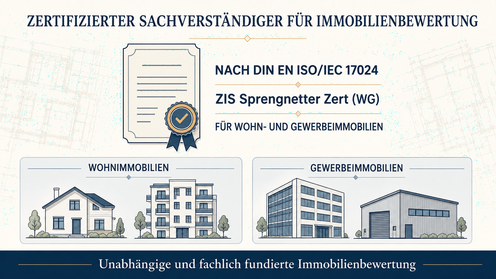 zertifizierter Sachverständiger für Immobilienbewertung in Bochum
