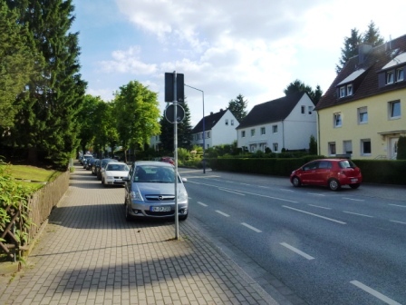 Wohnstraße in Unna